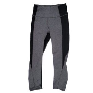 Lululemon Gray & Black Leggings - Size 6